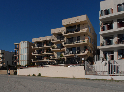  outside of building from bay