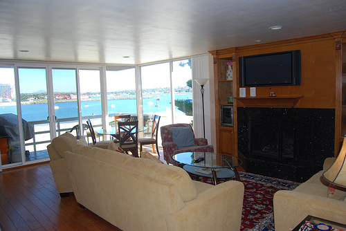 2nd view living room with bay view 2nd view living room with bay view
