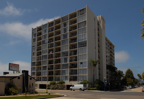 outside of building