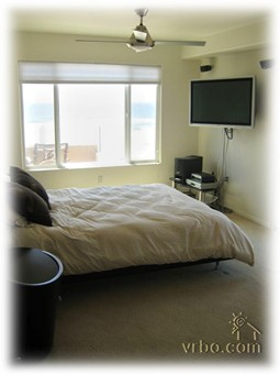 master bedroom with ocean view