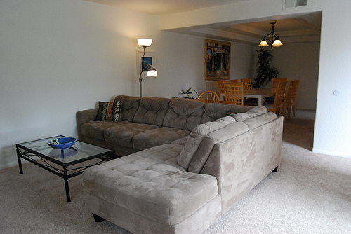 living room with view of dining room living room with view of dining room