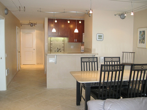 dining and kitchen