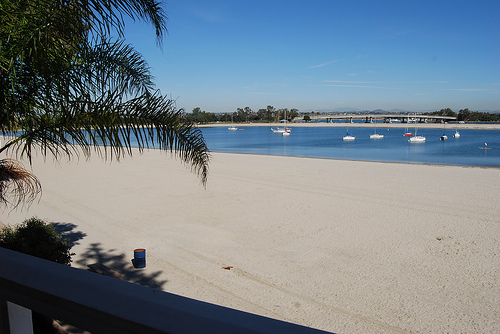 bay view from balcony