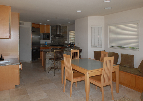 dining area with view of kitchen dining area with view of kitchen