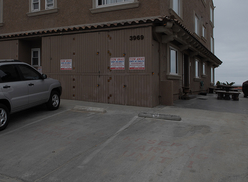 outside parking outside parking
