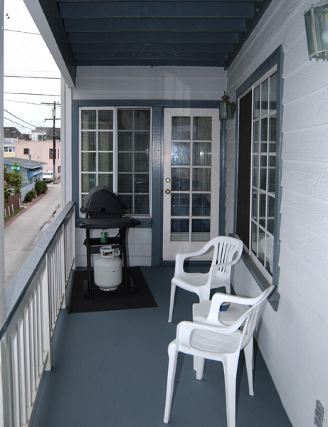 balcony off living room