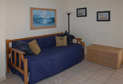 day bed living area
