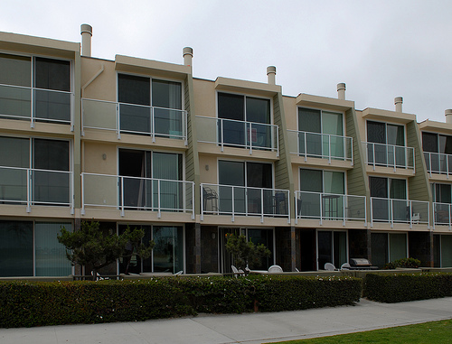 outside of building