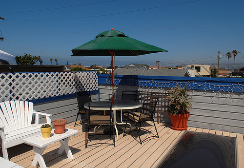 rooftop deck rooftop deck