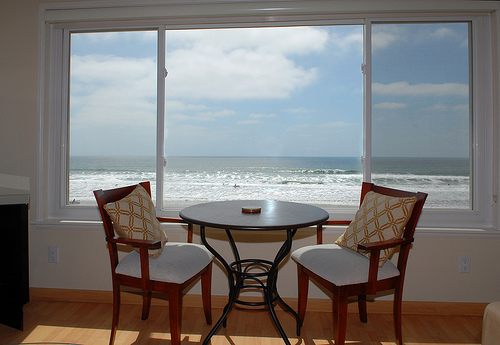 oceanview from living room