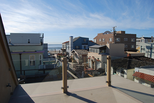 view from 3rd floor balcony