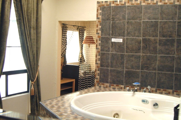 3rd view of master bathroom spa tub 3rd view of master bathroom spa tub