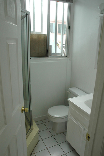 bathroom from bedroom