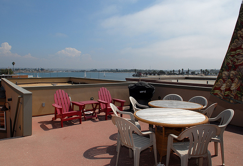 rooftop deck rooftop deck